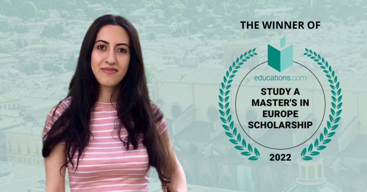 Winner Of The Study A Master's In Europe Scholarship 2022 By Educations.com