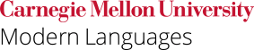 Carnegie Mellon University Department of Modern Languages