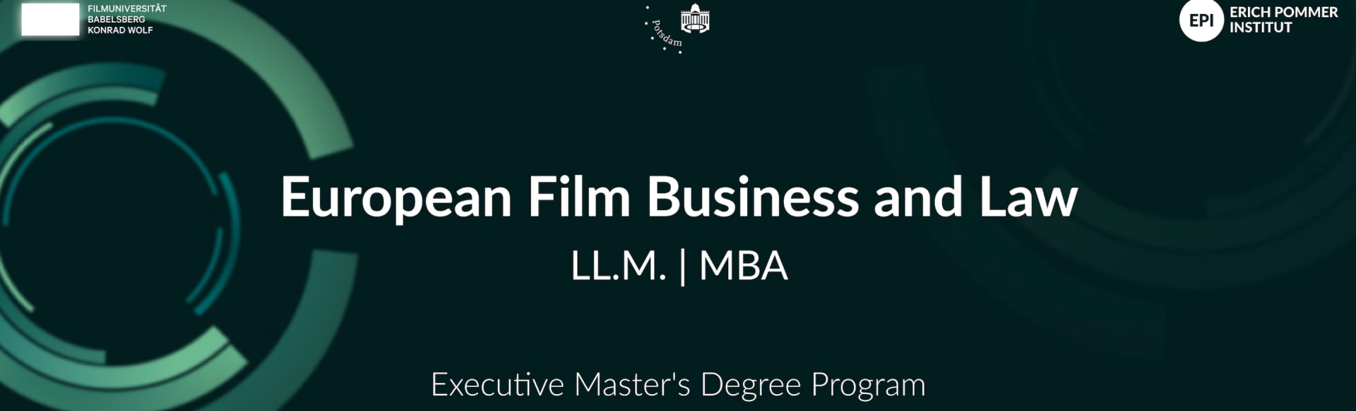 Erich Pommer Institut gGmbH European Film Business and Law LL.M. | MBA