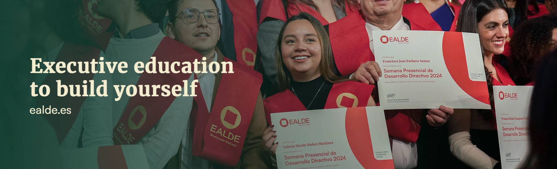 EALDE Business School Máster en Administración y Dirección de Empresas (MBA)