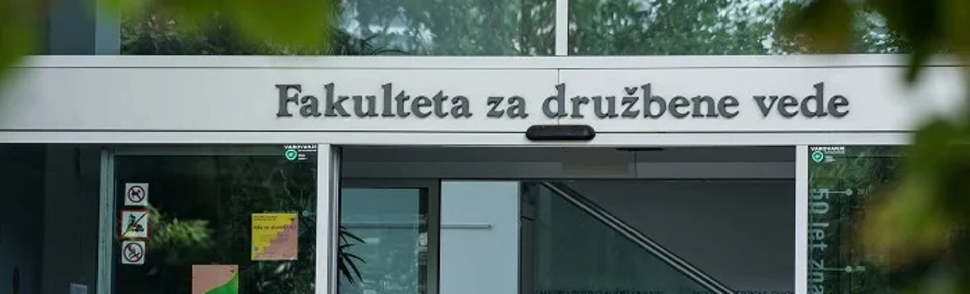 University of Ljubljana Doctorado en Humanidades y Ciencias Sociales
