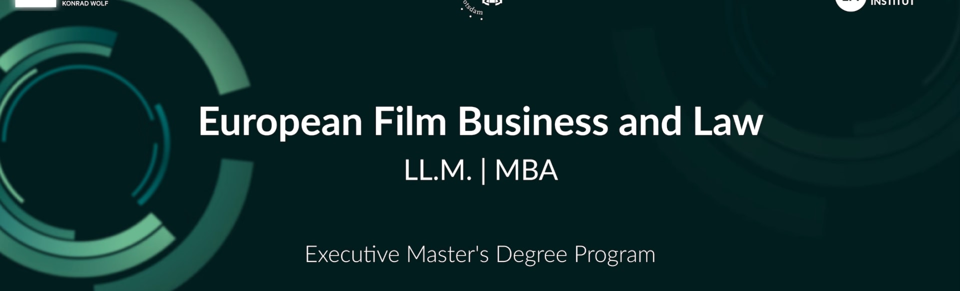 Erich Pommer Institut gGmbH European Film Business and Law LL.M. | MBA