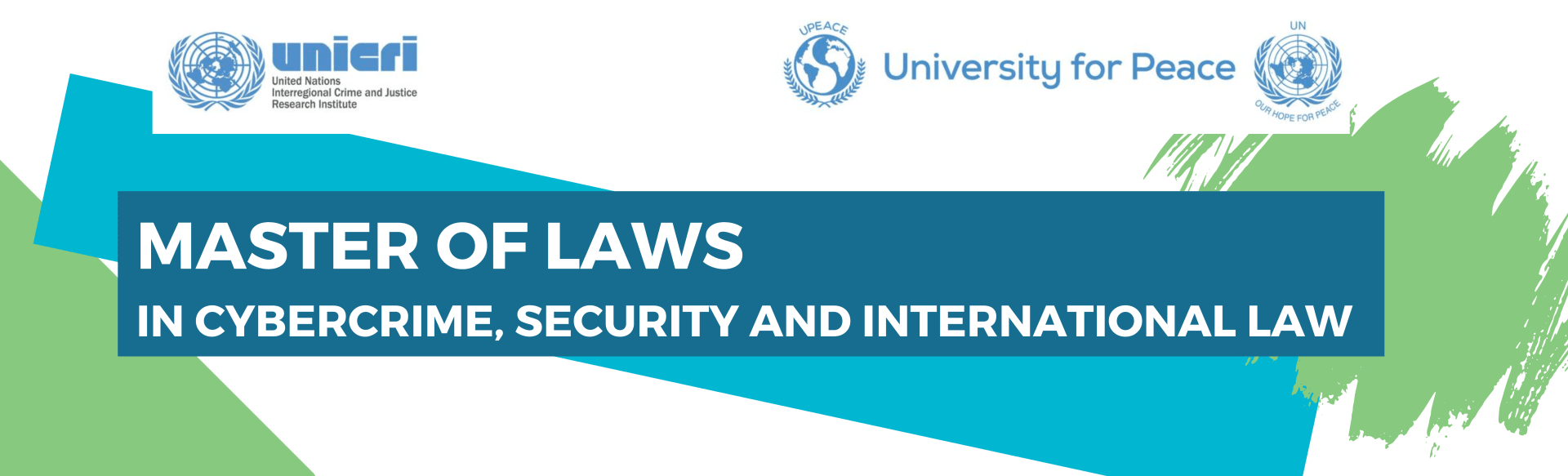 UNICRI United Nations Interregional Crime and Justice Research Institute นิติศาสตรมหาบัณฑิต (นิติศาสตร์มหาบัณฑิต) สาขาอาชญากรรมไซเบอร์ ความปลอดภัยทางไซเบอร์ และกฎหมายระหว่างประเทศ