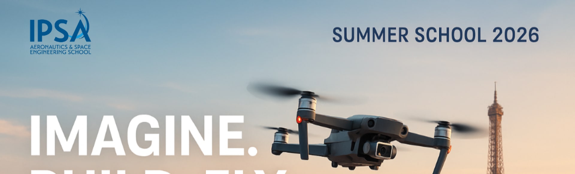 IPSA - Aeronautics and Space 2022 年暑期学校:想象一下 |发展 |控制 |飞