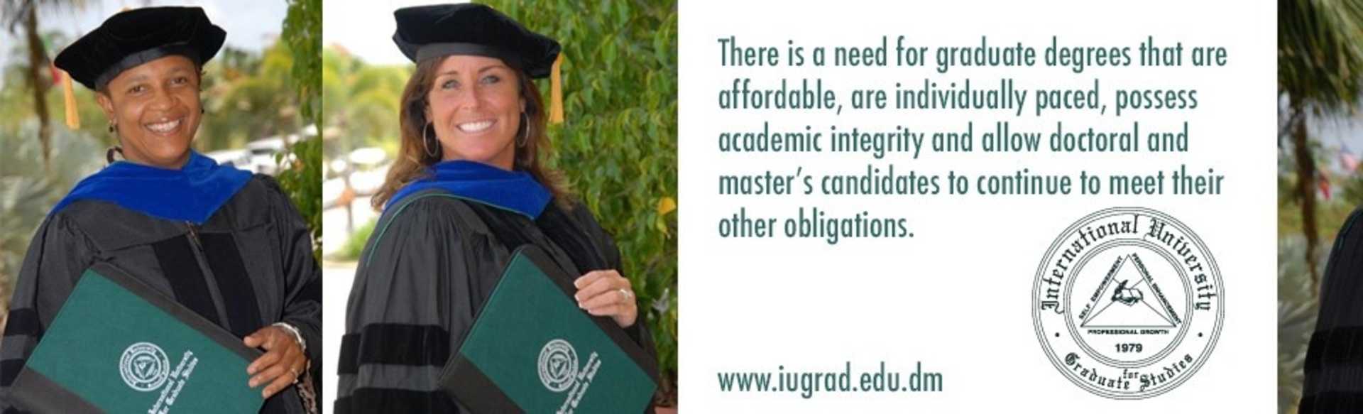 International University For Graduate Studies - IUGS Doctorate in Management and Applied Economics