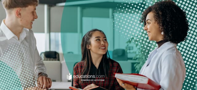 Students at the Global Study Fair