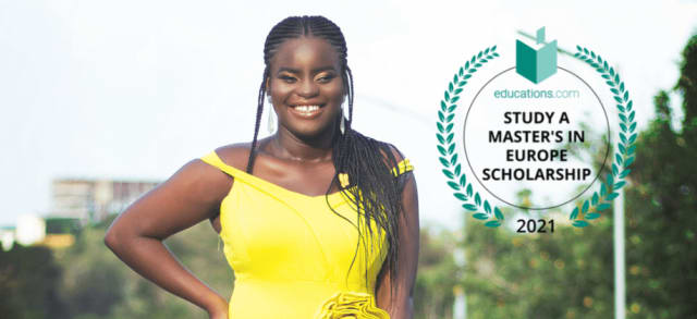 Godslove Boadu - Winner of the 2021 Study a Master’s in Europe Scholarship
