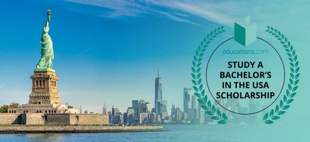 Study a Bachelor's in the USA Scholarship header