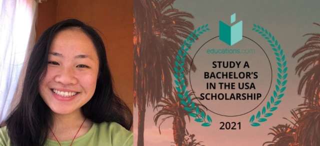 Winner of the 2021 Study a Bachelor’s in the USA Scholarship