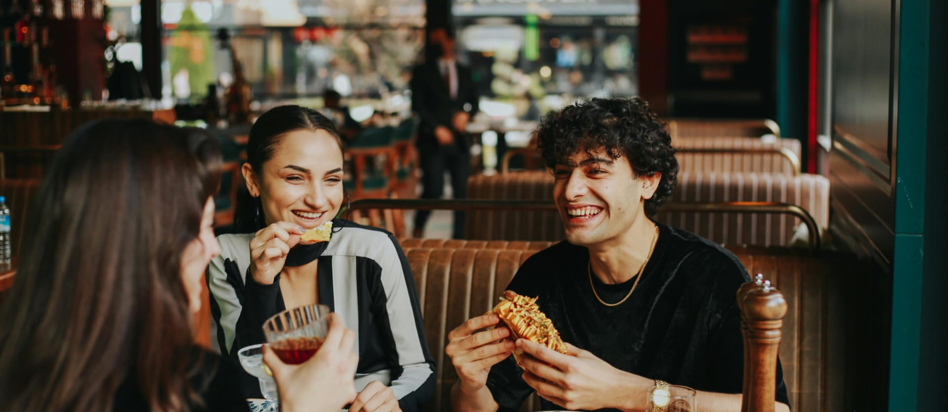 friends laughing