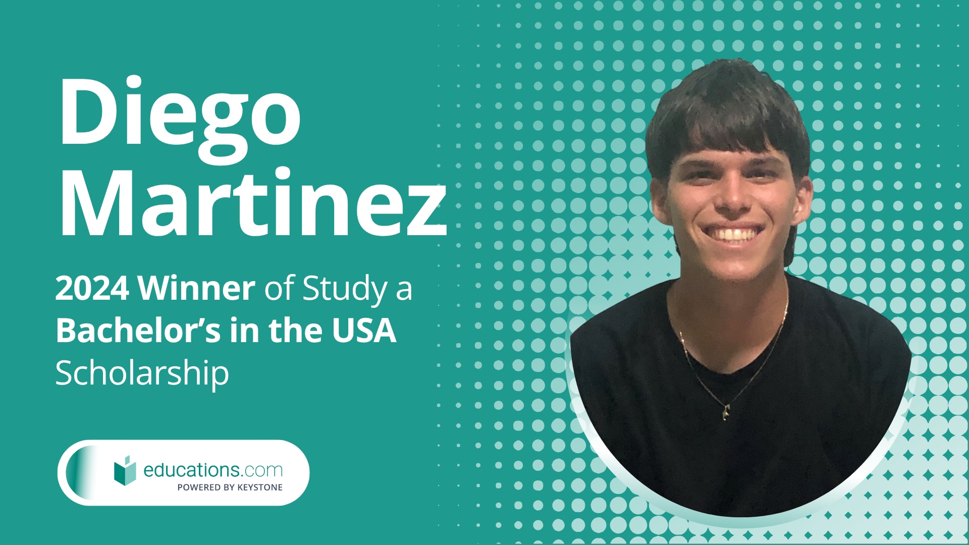 Winner of 2024 Bachelor's in the USA Scholarship