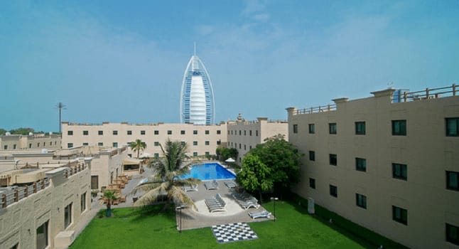 A building in Dubai