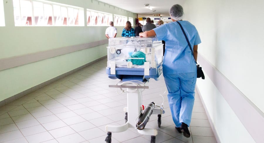 Public health student abroad.