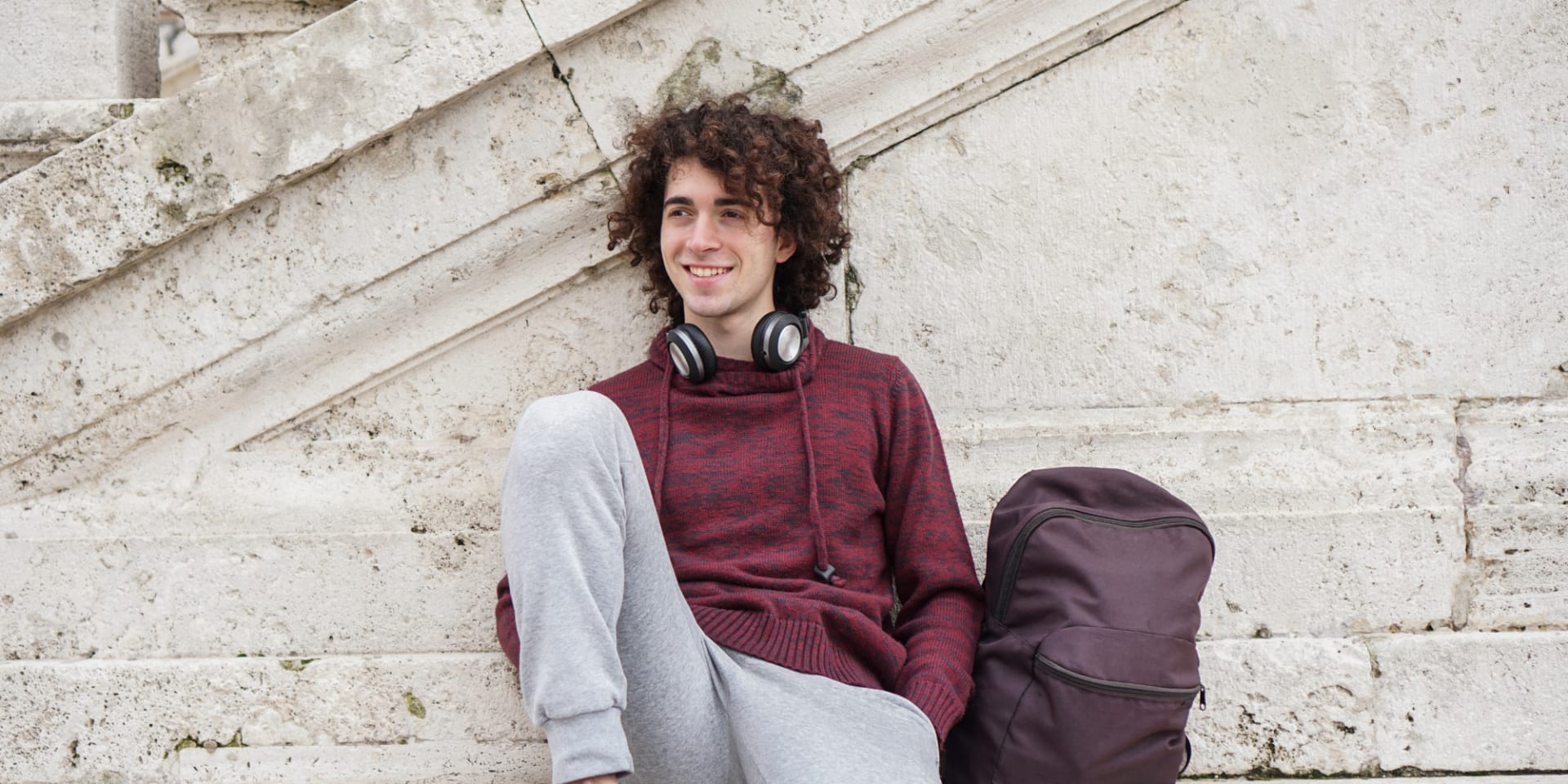 American student in Rome