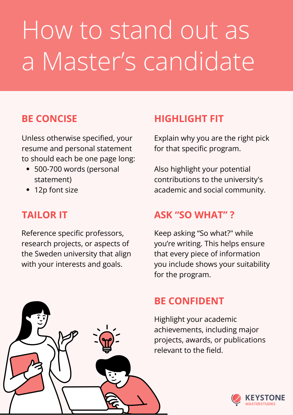 How to stand out in your Master's in Sweden application