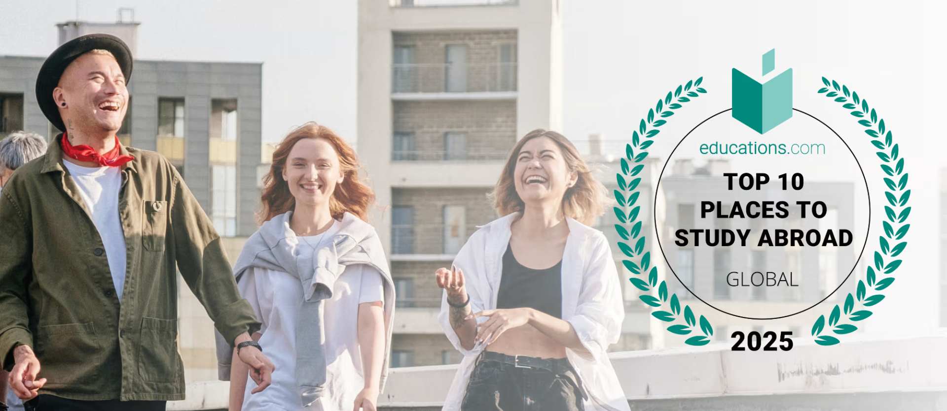 Mountains and Badge Top 10 Global 2023