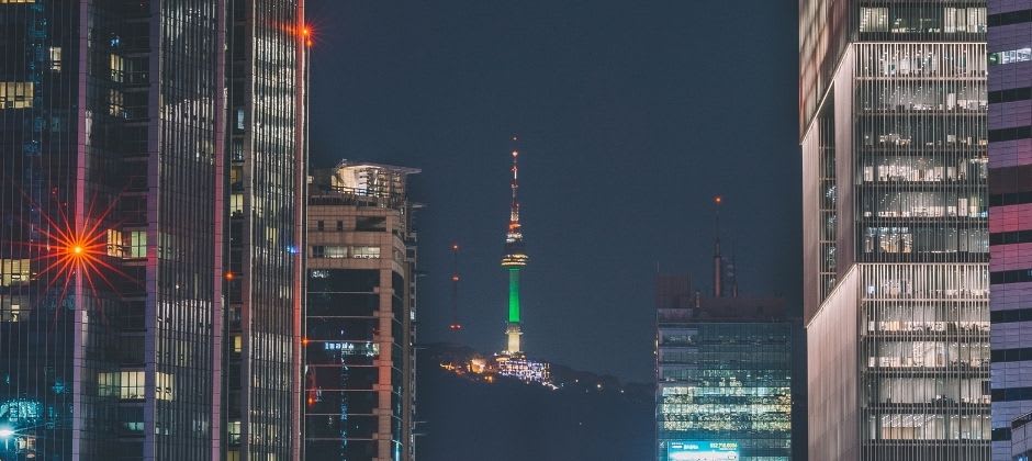 seoul at night
