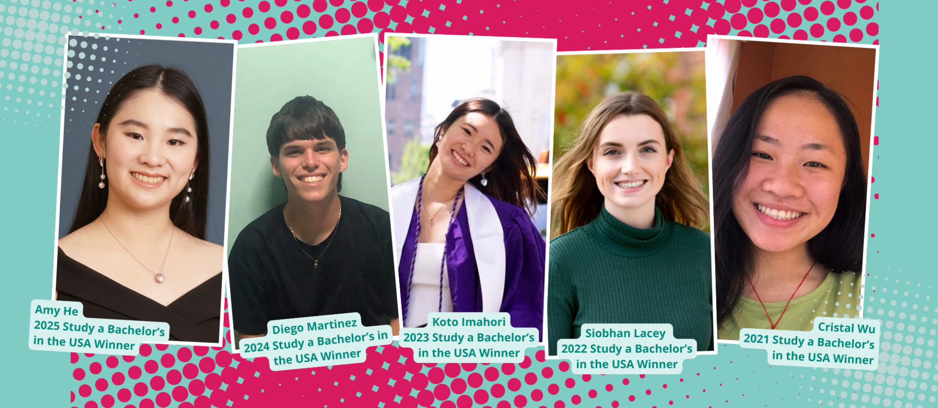 Study a Bachelor's in the USA: past winners