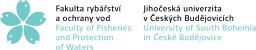 Faculty of Fisheries and Protection of Waters USB logo