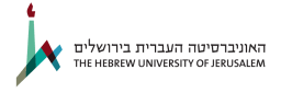 The Hebrew University of Jerusalem logo