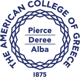 The American College of Greece logo