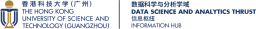 The Hong Kong University of Science and Technology (Guangzhou) - Data Science and Analytics Thrust - Information HUB logo