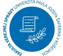 Pavol Jozef Šafárik University in Košice, Faculty of Public Administration logo