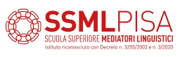 Scuola Superiore per Mediatori Linguistici di Pisa logo
