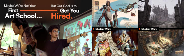 Cover photo for Diploma in Concept Art and Entertainment Design