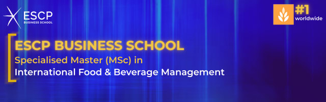 Cover photo for MSc in International Food & Beverage Management