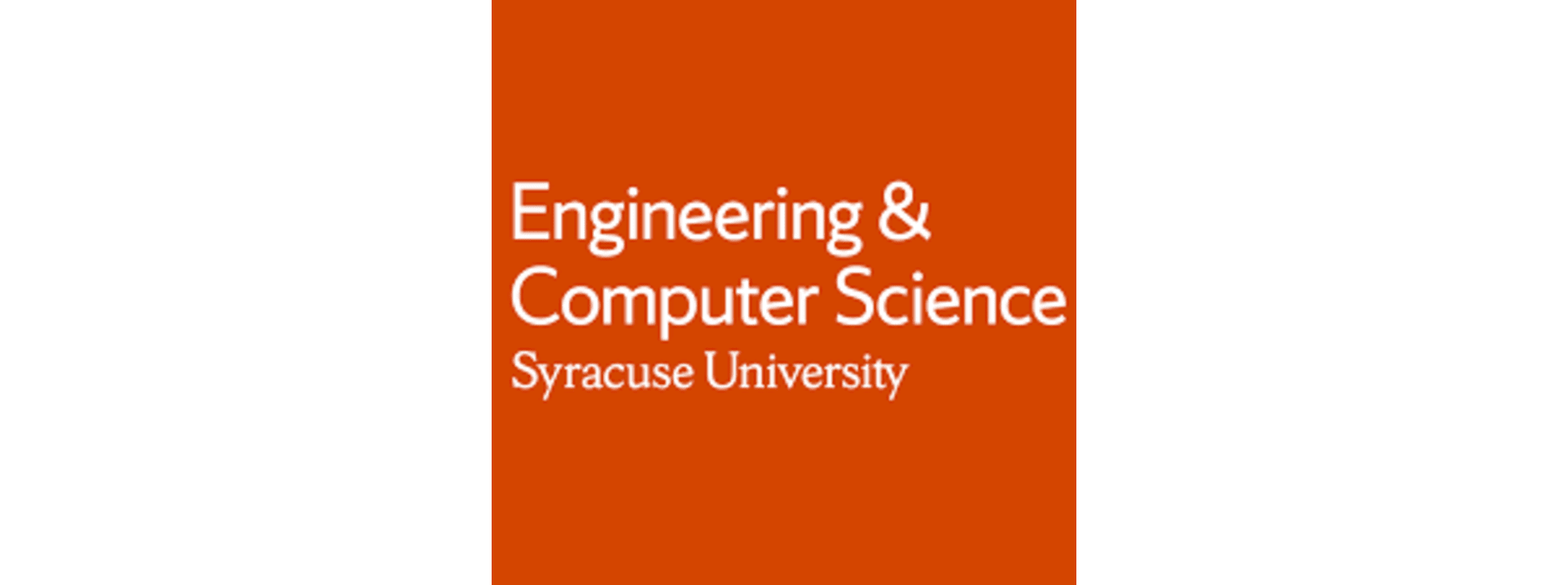 Engineering & Computer Science Syracuse University