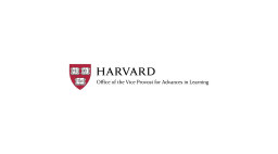 Harvard Office of the Vice Provost for Advances in Learning (VPAL) (Get Smarter Creative)