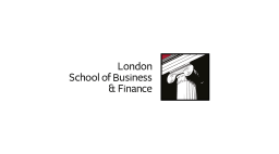 London School of Business & Finance