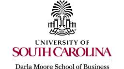 University of South Carolina Darla Moore School of Business