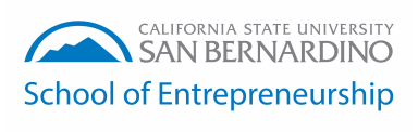 California State University, San Bernardino School of Entrepreneurship