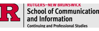 Rutgers Continuing and Professional Studies
