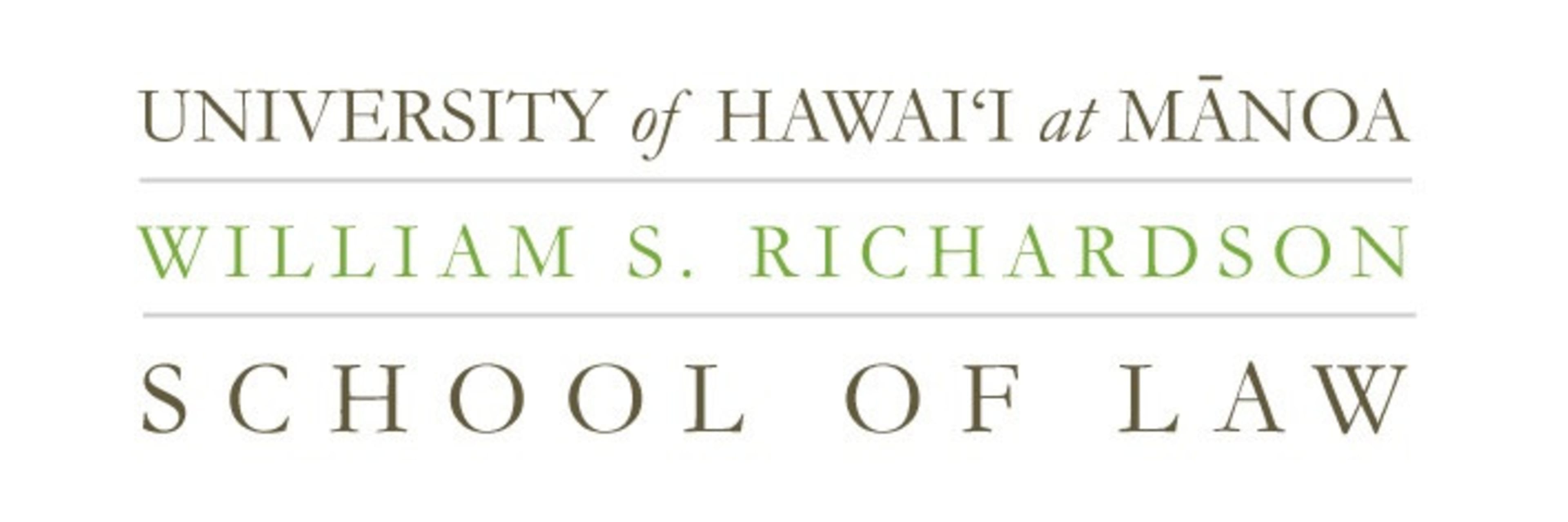University of Hawai‘i at Mānoa, William S. Richardson School of Law