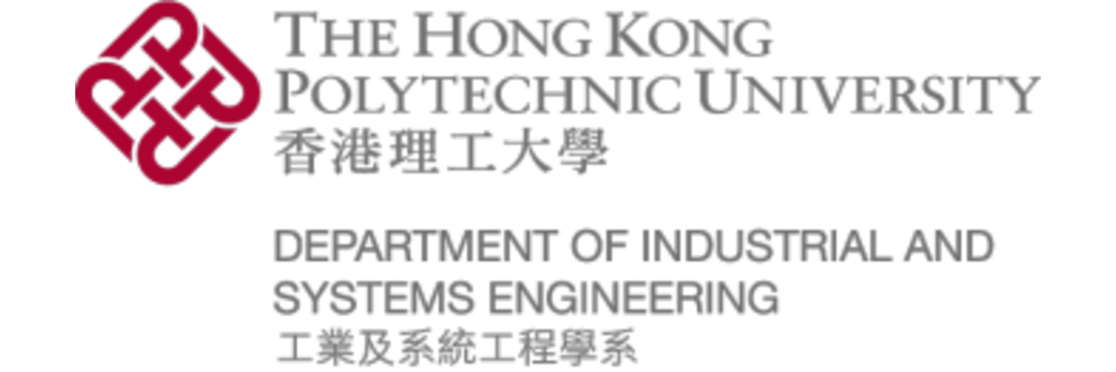 The Hong Kong Polytechnic University Department of Industrial and Systems Engineering