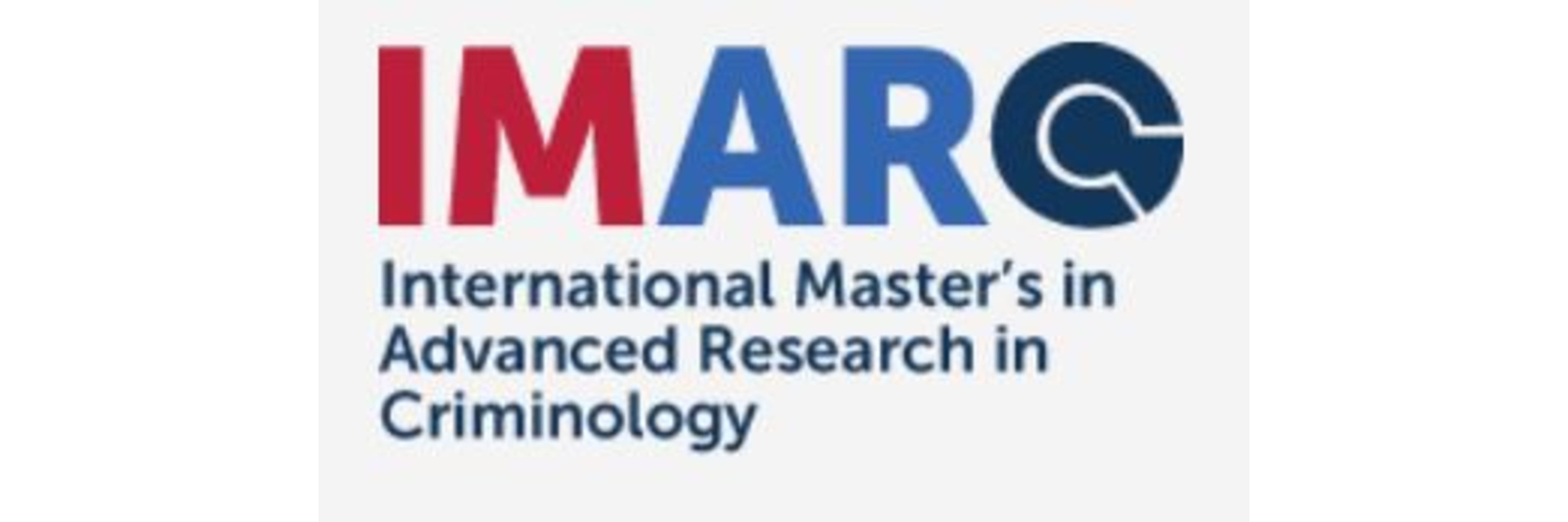 The International Master’s in Advanced Research in Criminology