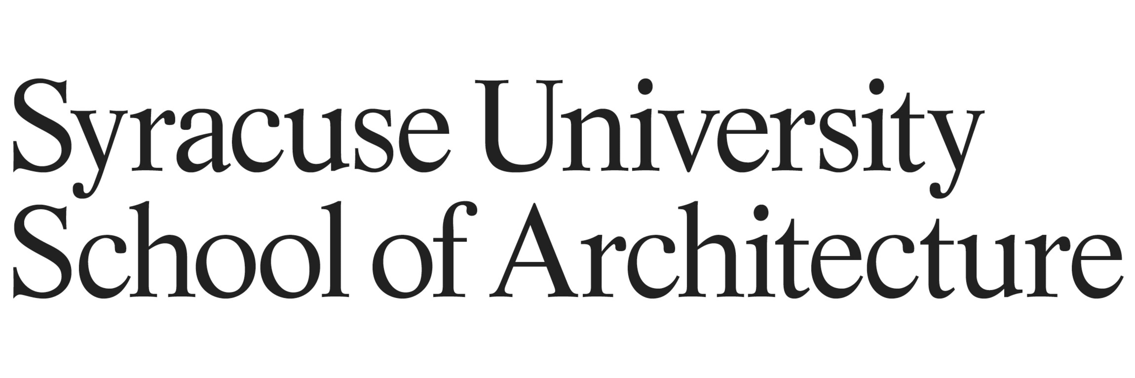 School of Architecture - Syracuse University