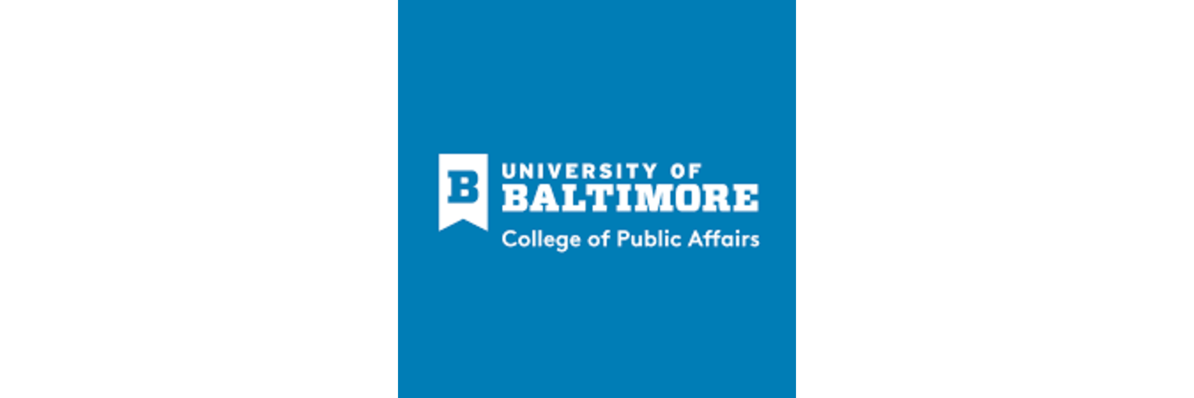 University of Baltimore College of Public Affairs