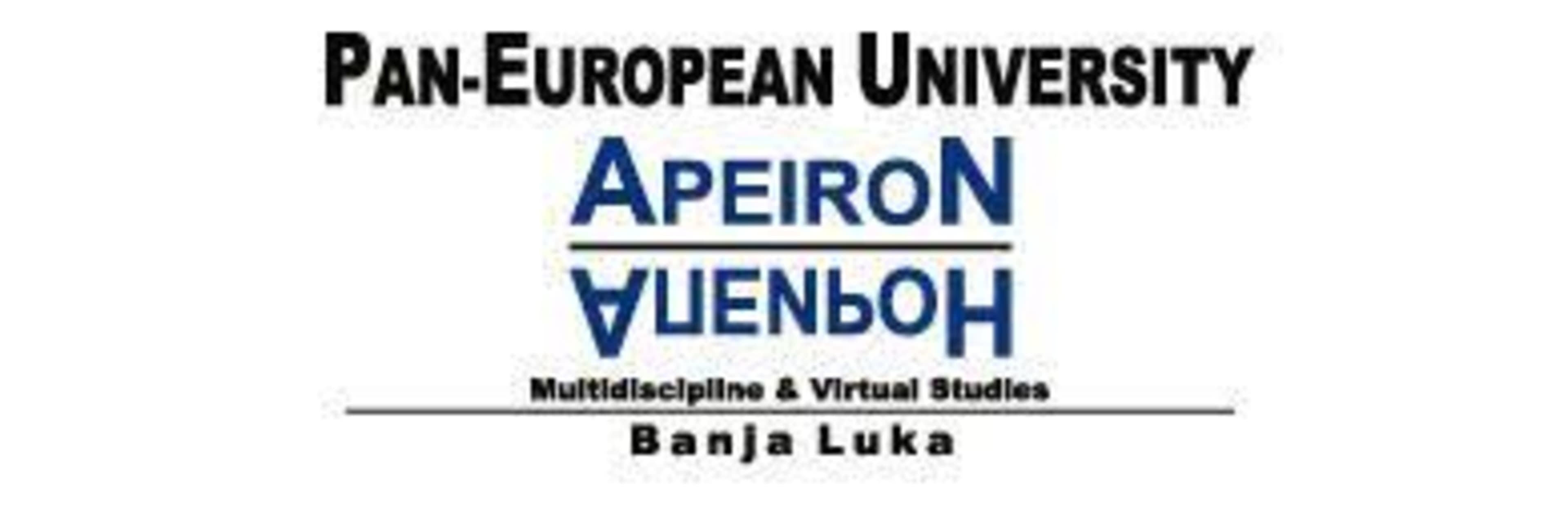 Pan-european University Apeiron (Panevropski Univerzitet Apeiron)