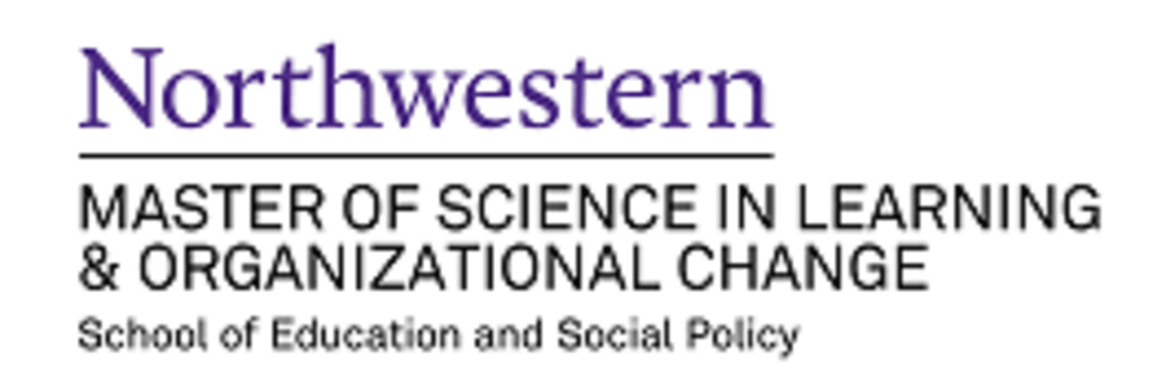 Northwestern University MS in Learning and Organizational Change