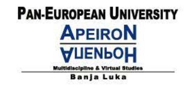 Pan-european University Apeiron (Panevropski Univerzitet Apeiron)