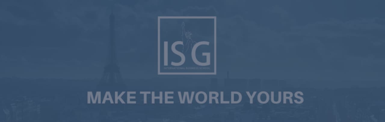 ISG: Institut Superieur de Gestion Bachelor in International Management