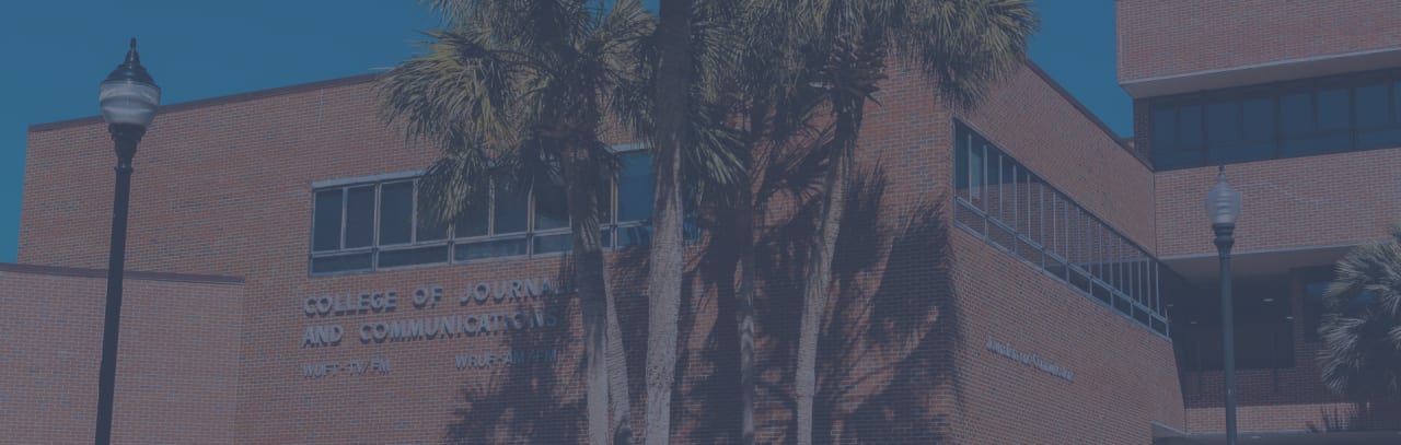 University of Florida - College of Journalism and Communications ศิลปศาสตรมหาบัณฑิตออนไลน์ในการสื่อสารมวลชน - กลยุทธ์ดิจิทัล