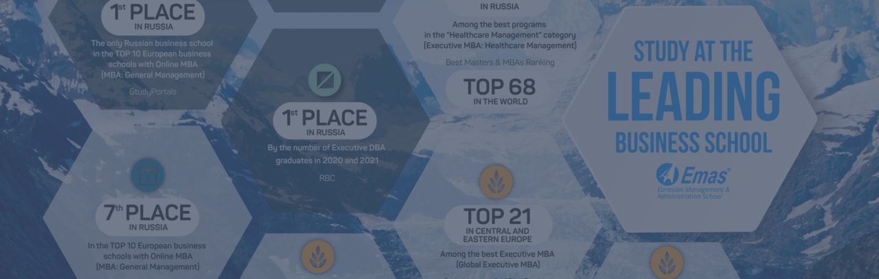 EMAS Eurasian Management & Administration School कार्यकारी एमबीए | विपणन और बिक्री प्रबंधन, ऑनलाइन, मिश्रित या पूर्णकालिक