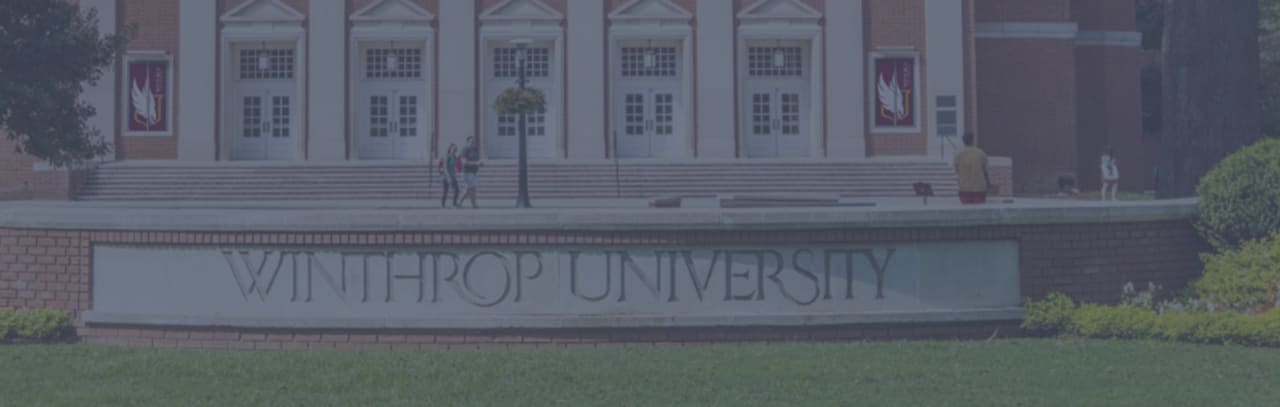 Winthrop University Online Kauppatieteiden maisteri - Urheilumarkkinointi