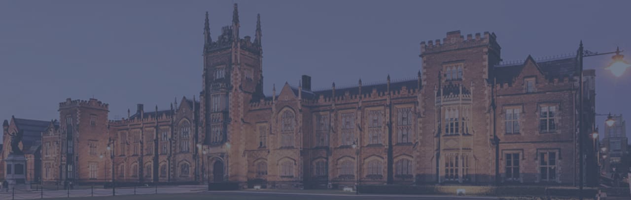 Queen's University of Belfast - Medical Faculty MSc Industriële Farmacie