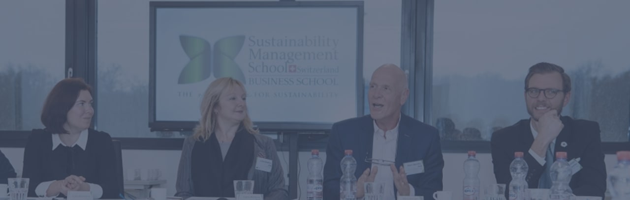 Sustainability Management School MBA en gestion du développement durable